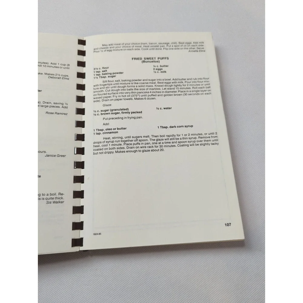 Jubilee Tabernacle First‎ United Pentacostal Church Cookbook 1986 Dorcas Sisters
